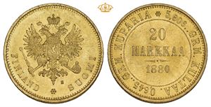 20 markkaa 1880 S