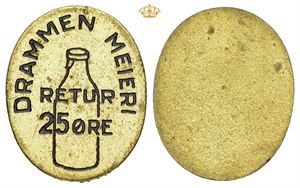 Drammen Meieri 25 øre