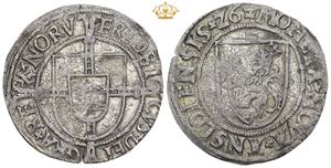 Skilling 1526, Oslo. Blankettfeil/planchett defect